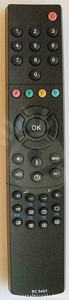 Trilux RC5407 replacement remote control copy