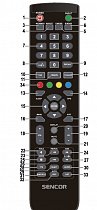 Sencor SLE2809M4 replacement remote control different look