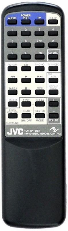 JVC RM-SR416U RM-SR230RU RX416V replacement remote control different look