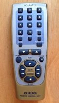 Aiwa RC-AAT11 replacement remote control different look