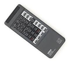 Yamaha AX-1050, AX-750, AX-550 replacement remote control different look