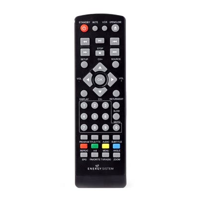 Energy sistem D2800 replacement remote control different look