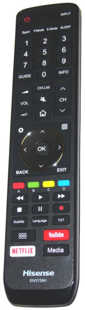 Hisense EN3Y39H original remote control
