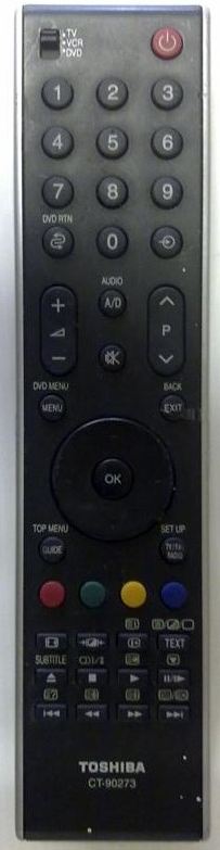 Toshiba 42C3002P, 37WL66S replacement remote control different look