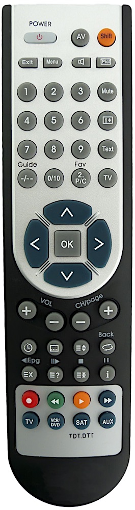 Yamaha CDR-5 replacement remote control with all functions.