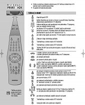 DAEWOO VCR - VQ757K Remote control