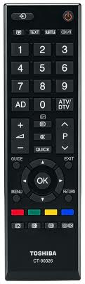 Toshiba 32LV933G replacement remote control different look