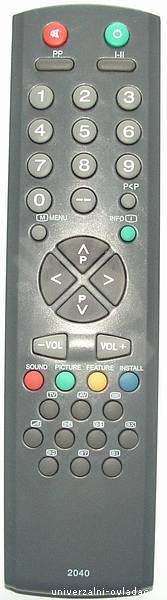 Hitachi CP1426T replacement remote control different look