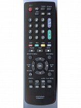 Sharp 076B0RV011, 076BORV011 replacement remote control different look