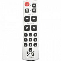 Seki grande  Universal learning remote control for 2 devices