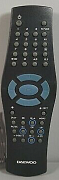 Daewoo VQ210P, VQ21PI  replacement remote control different look