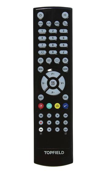 Topfield TF 520 PVR, TF520PVRT replacement remote control.