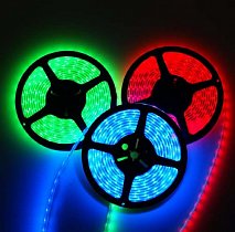 5m LED strip sticker  MULTICOLOR  EFFECT - with remote control and power supply - LED Flexible Strips