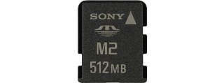 SONY MS-A512U2/K Card Memory Stick Micro 512MB including reduction to MS