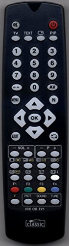 VENTURER LCD TV LCD 15 – 106 CE replacement remote control
