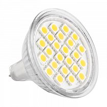 LED Bulb MR16 smd5050 24led warm wait 300 lm 12V replacement 30W clasic spots