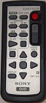 SONY RMT835, RMT-835 replacement remote control different look
