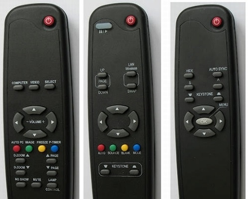 Epson EMP-DM1 EB-460E EB-485WI replacemnet remote control different look