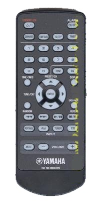 TSX-100 Black, WM472300 original remote control