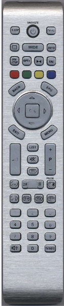 Itt 32-2500DVBT LCD replacement remote control different look - no original
