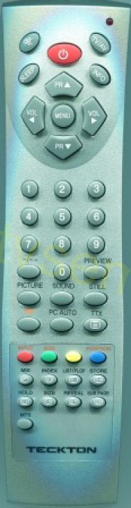 Teckton TL-26D1W replacement remote control different look