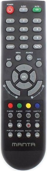 Manta LED1501 , LED1902 , LED2402 replacement remote control different look