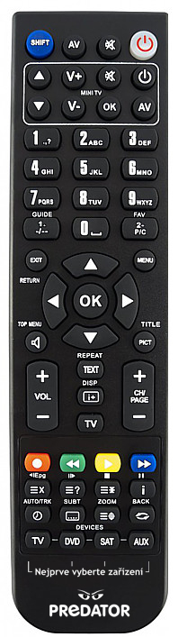 AKAI AKTV225LED AKTV-225 LED replacement remote control different look