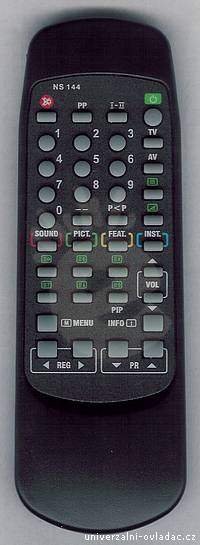 Funai RC6148, RC6148 replacement remote control copy